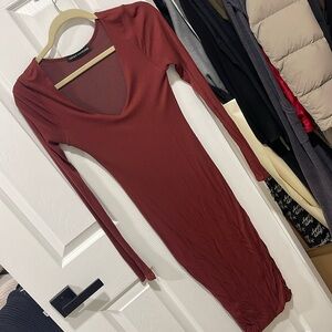 Naked wardrobe midi dress